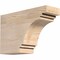 Ekena Millwork Pescadero Smooth Rafter Tail, Douglas Fir, 5 1/2"W x 12"H x 18"L RFT06X12X18PEC00SDF - alternate 1